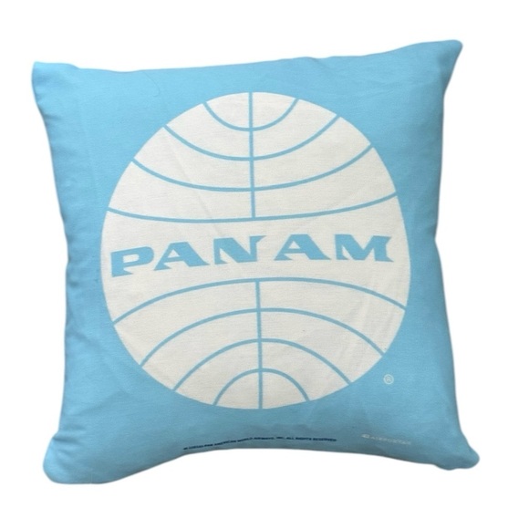 PAN AM airline throw pillow - Picture 1 of 3